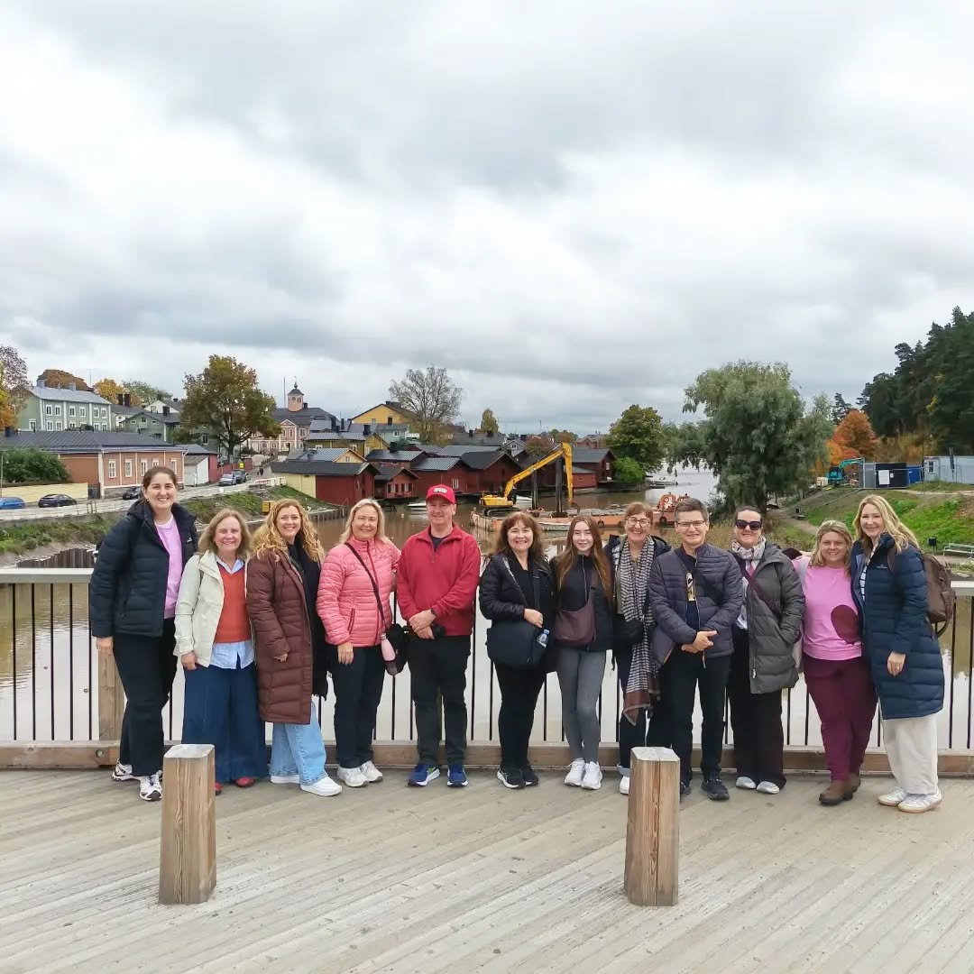 And these Australian teachers of @toursforteachers visited also Porvoo! @visitporvoo #happyguidehelsinki #studyabroadfinland #educationinfinland @thisisfinlandofficial @ourfinland…